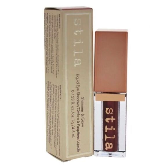STILA - 🎉HP🎉 NWT - Shimmer & Glow Liquid Eye Shadow/“Pigalle”/Full Size & Boxed - Picture 3 of 12